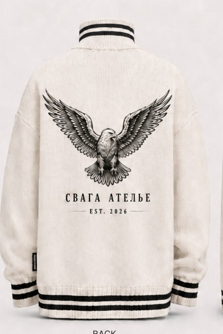 Спина свитера